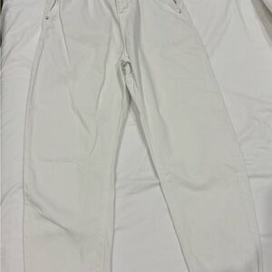 Zara Women's High Rise Jeans - White